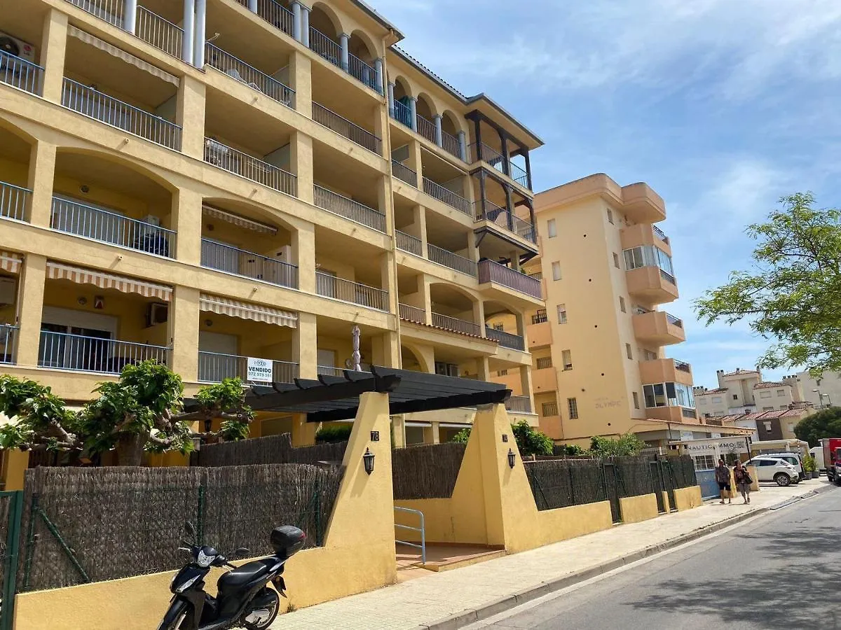 Luminoso Apartamento Con Piscina, Terraza Y Parking, Cerca De La Playa En Santa Margarida - Es-228-125 Roses Spagna